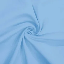 Rouleau 50m Burlington infroissable bleu clair