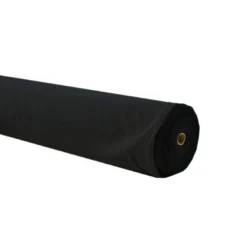 Rouleau 25m Burlington infroissable noir