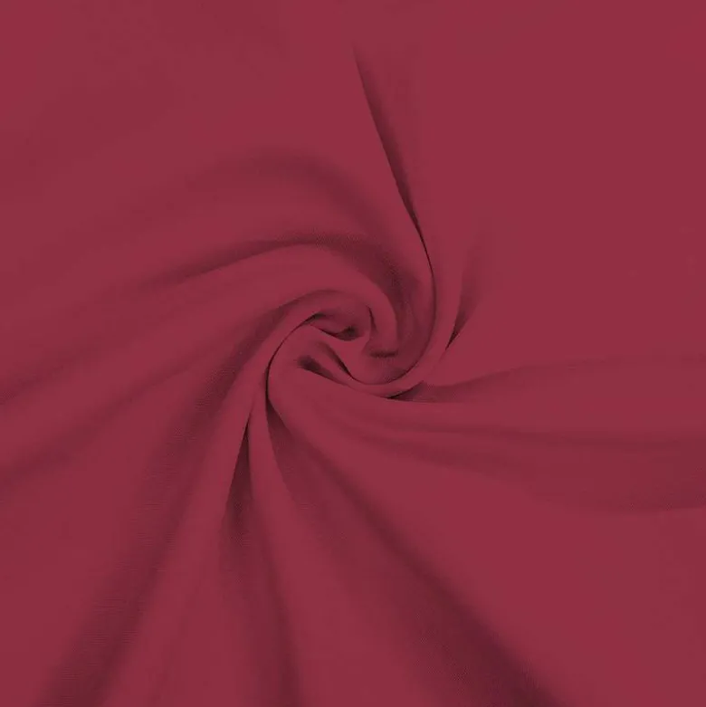 Rouleau 25m burlington infroissable bordeaux 280cm grande largeur