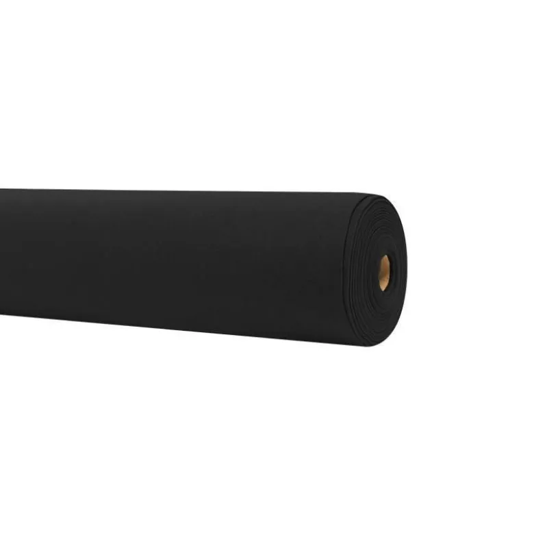 Rouleau 28m feutrine noire 90cm
