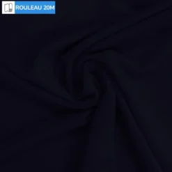 Rouleau 20m jersey viscose bleu nuit