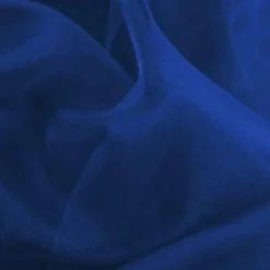 Rouleau 35m organza bleu roi