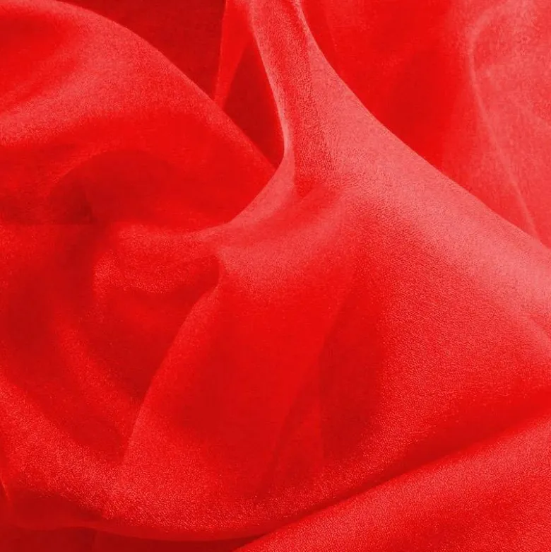 Rouleau 35m organza rouge