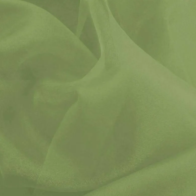 Rouleau 35m organza vert clair