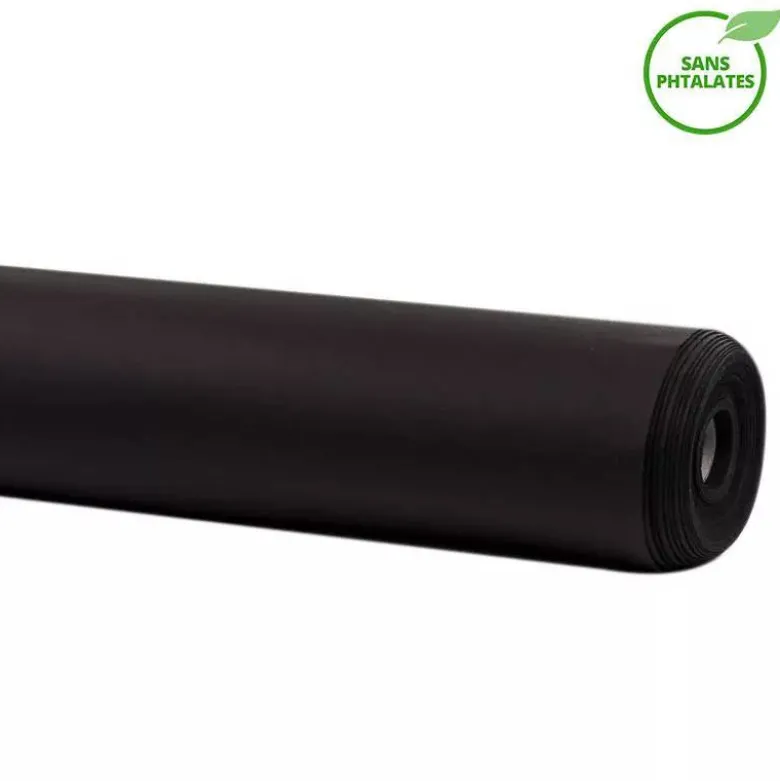 Rouleau 40m simili cuir noir