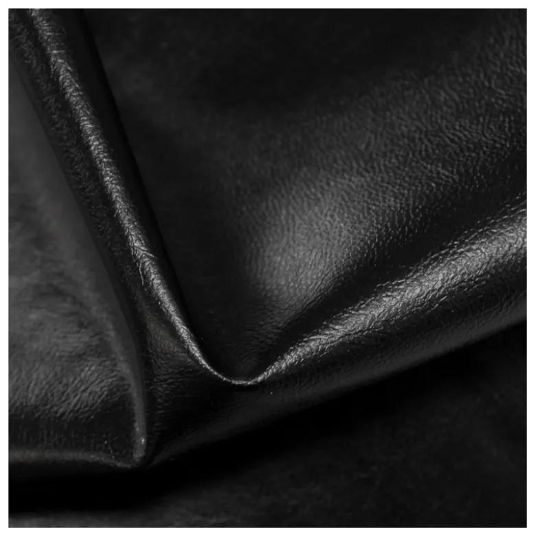 Rouleau 20m Simili cuir uni noir kapris