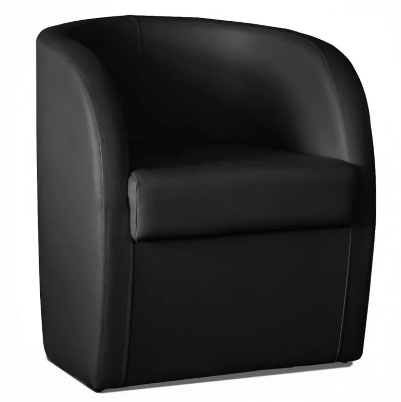 Rouleau 20m simili cuir uni noir