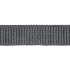 Sangle aspect et toucher coton 30mm grise