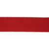 Sangle aspect et toucher coton 30mm rouge