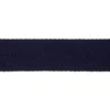 Sangle aspect et toucher coton 30mm bleu marine