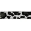 Sangle léopard 38mm gris galet et anthracite