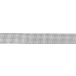 Sangle polypropylene grise argenté 23 mm