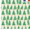 Sapin de Noël - Fond vert - Création Andréa Leonelli