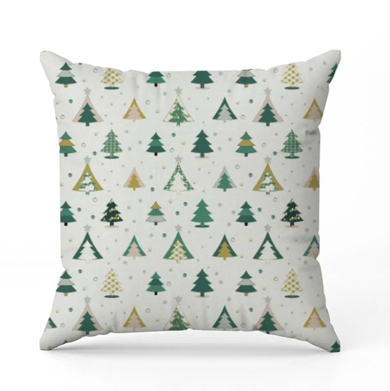 Sapin vert - Fond vert - Création Lili Bambou Design