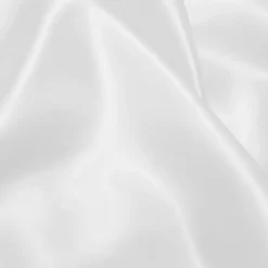 Satin blanc uni