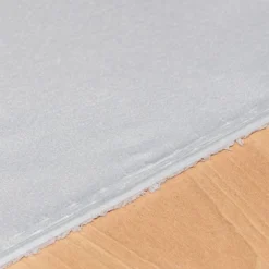 Satin de coton uni blanc