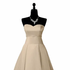 Satin duchesse crème