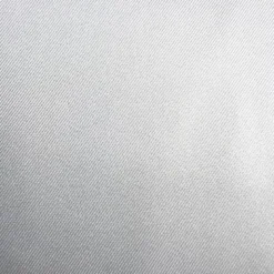 Satin twill recyclé uni blanc