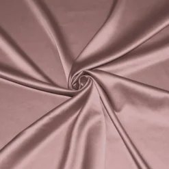 Satin uni extensible microfibre royal rose gold