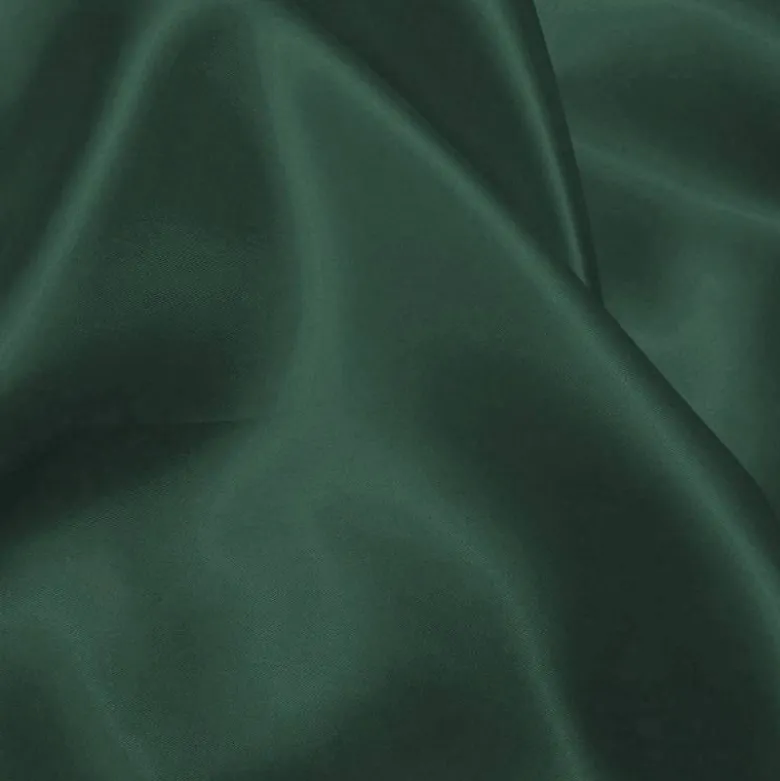 Satin uni vert foncé 140 cm