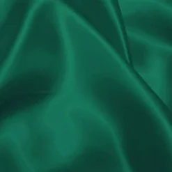 Satin vert forêt uni