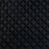 Simili cuir bleu marbré noir capitonné