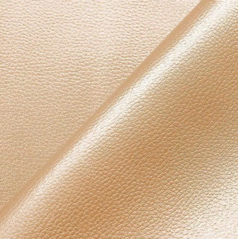 Simili cuir Dolaro beige nacré