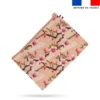 Simili cuir imprimé fleur d'amandier