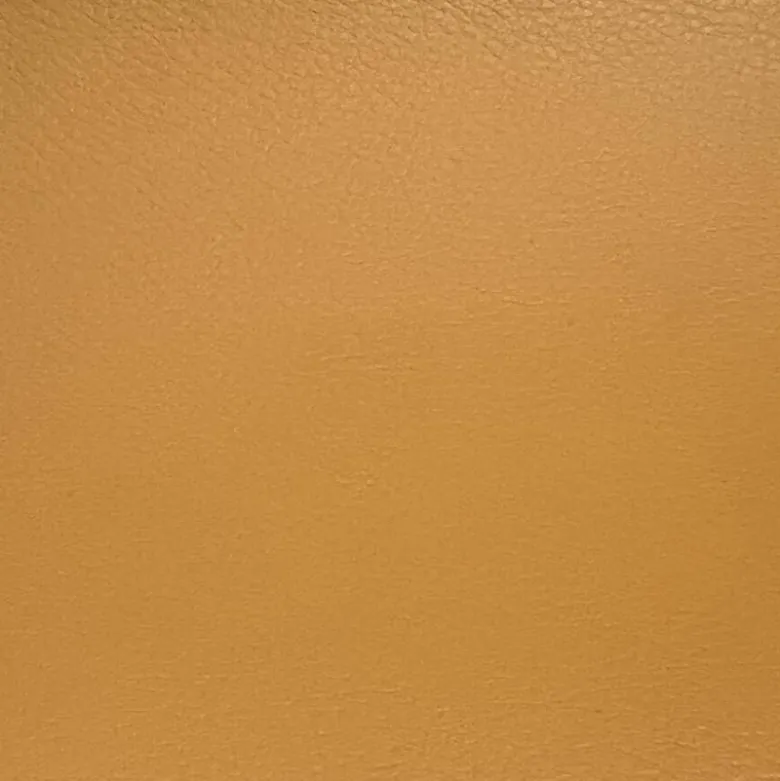 Simili cuir nautique lisse moutarde