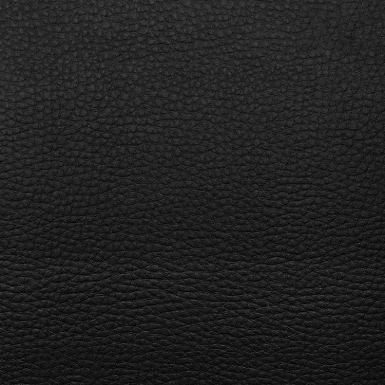 Simili cuir noir doublé mousse