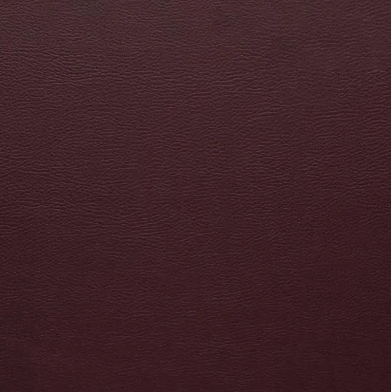 Simili cuir uni bordeaux