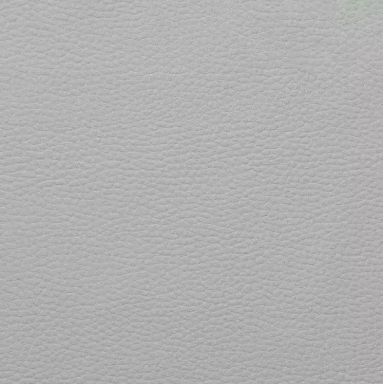 Simili cuir uni gris clair