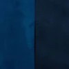 Suédine alaska réversible bleu roi/bleu marine