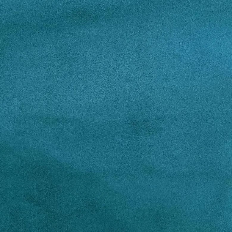 Suédine bleu pétrole