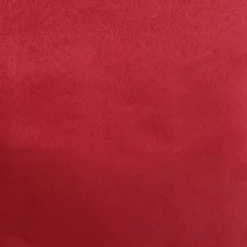Suédine rouge cerise