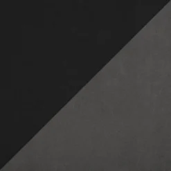 Suédine réversible gris et noir