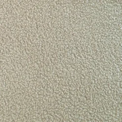 Tissu bouclette beige ourson