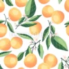 Tissu Branche fruitée personnalisé