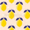 Tissu Citrons pétillants personnalisé
