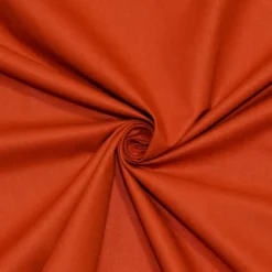 Tissu coton grande largeur terracotta