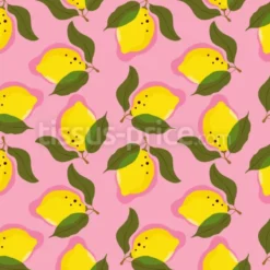 Tissu dolce limone personnalisé