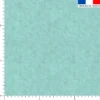 Tissu imperméable bleu clair aspect lin