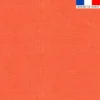 Tissu imperméable motif chiné aspect lin corail