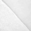 Tissu microfibre pour lingette lavable blanche