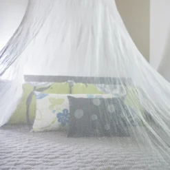Tissu moustiquaire blanc