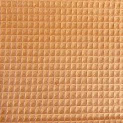 Tissu nid d'abeille melon