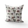 Tissu nid d'abeille motif figue et feuille de figuier