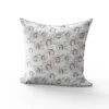 Tissu nid d'abeille motif hérisson et feuilles de printemps