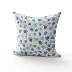 Tissu nid d'abeille motif tortue de mer