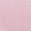 Tissu nid d'abeille rose clair
